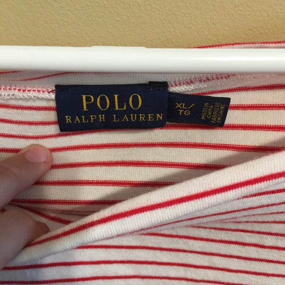 Striped Polo Blouse - Picture 4 of 5